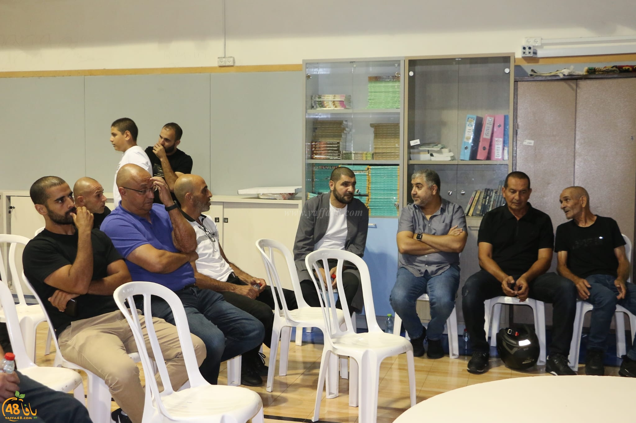  لجنة أولياء الأمور في مدرسة يافا الشاملة تعقد اجتماعاً بحضور الأهالي